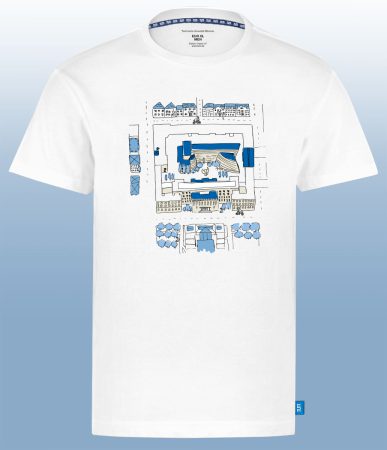 T-Shirt-Motiv TUM Campus in 2D